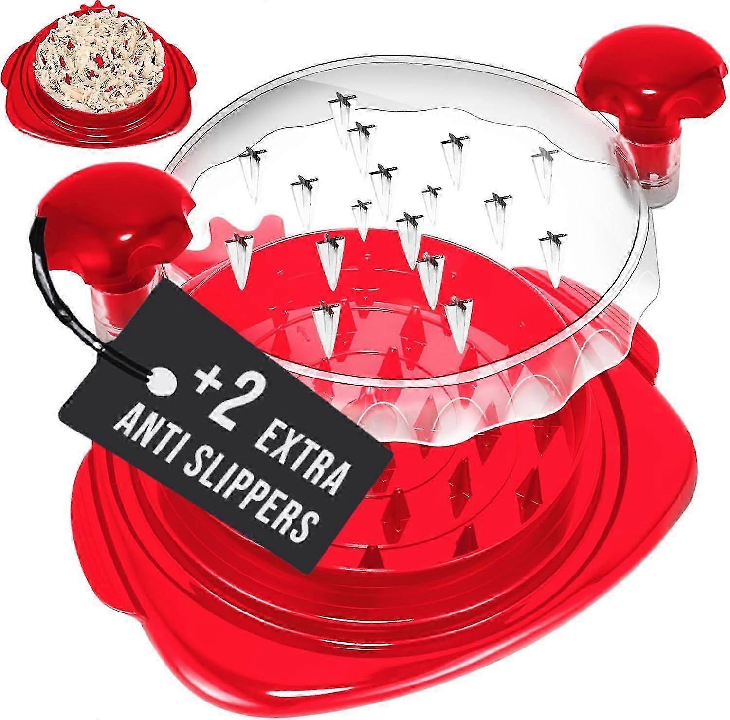 Chicken Shredder Tool  - Large Meat Shredder Machine with Non-Slip Base,