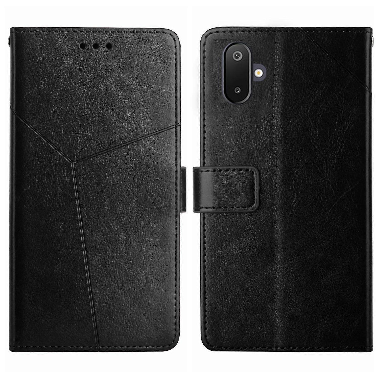 Y-shaped Pattern Flip Leather Phone Case