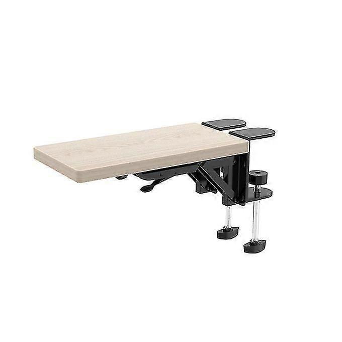 Computer Arm Rest Mouse Pad Holder Bracket Foldable For Light Khaki