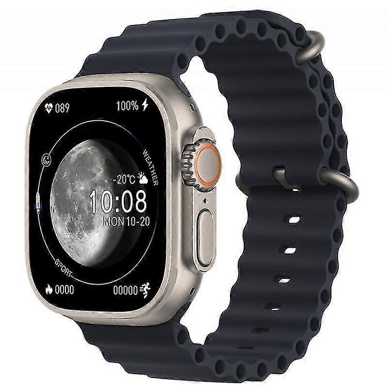 Hk8 Pro Max Ultra Smart Watch Men 49mm Amoled Screen Compass Nfc Smartwatch
