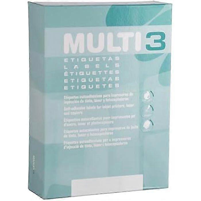Adhesive labels - Multi3 - DIN A-4 105 x 148 mm - Box of 500 sheets - Reference 10531