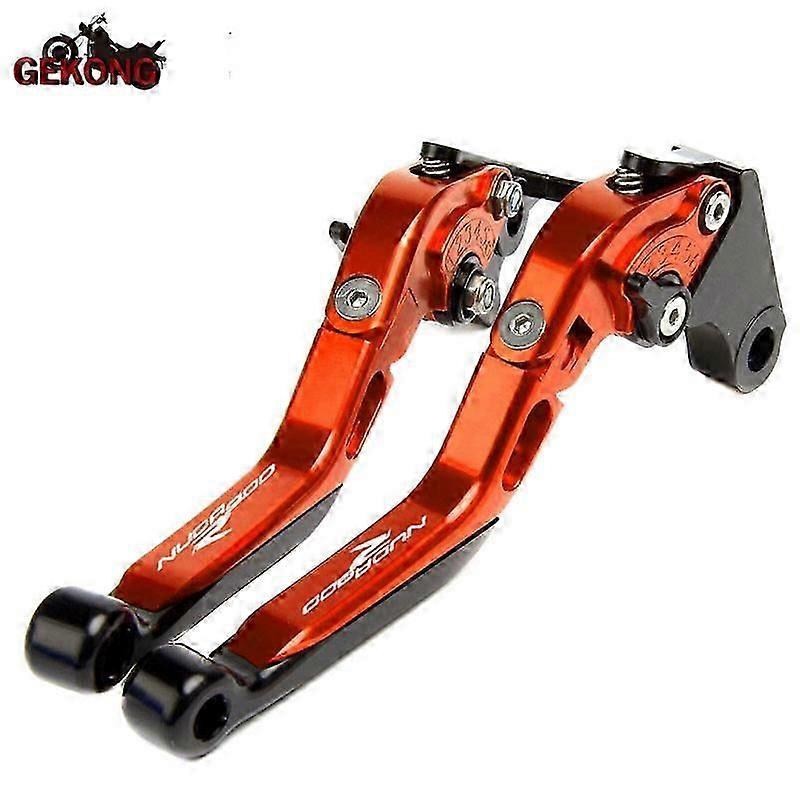 NUDA900R LOGO For Husqvarna Nuda 900/R Nuda 900 R 2011-2013 New Motorcycle CNC Folding Extendable Adjustable Clutch Brake Levers