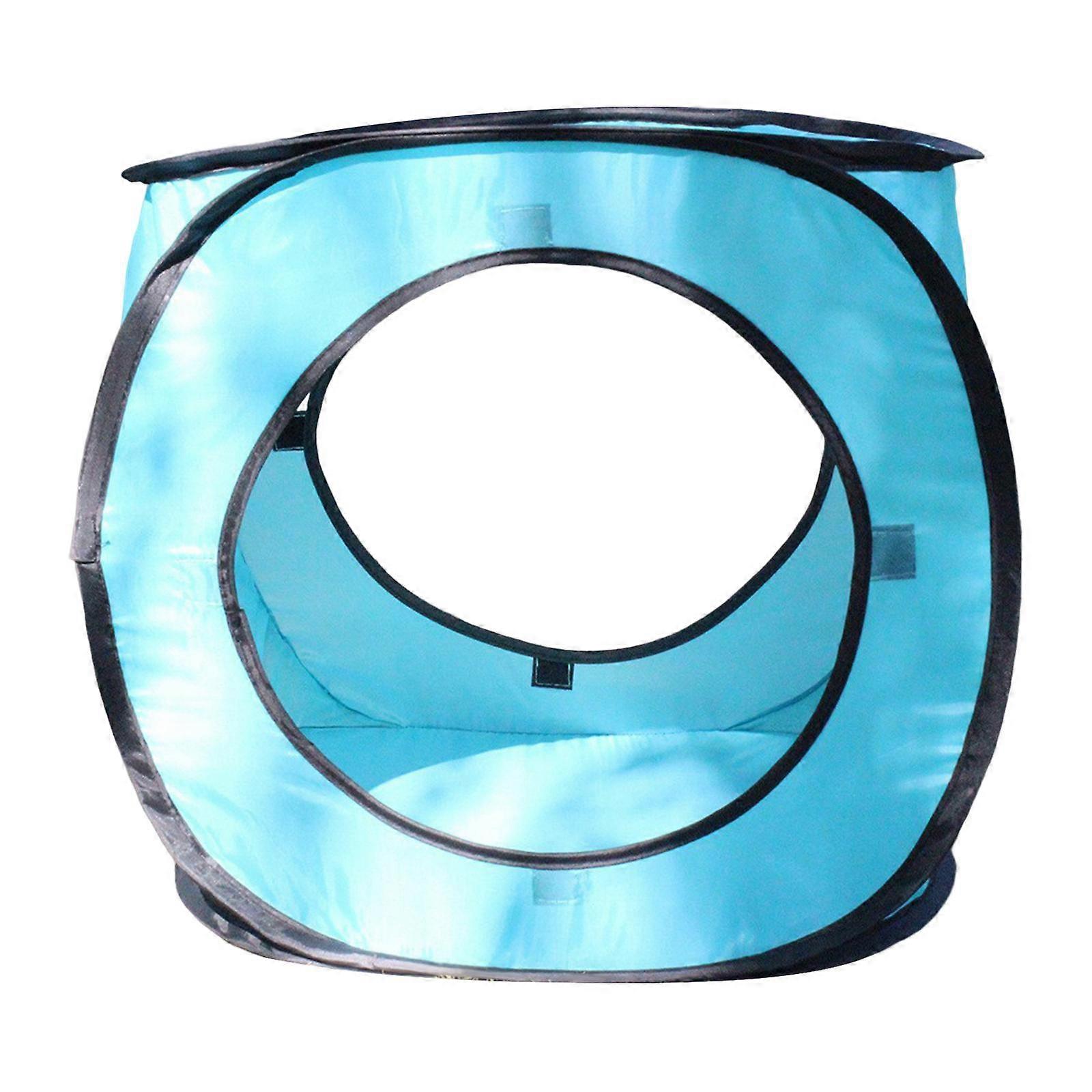 Cat Tunnel Tent Hideout with Hole Pet Bed for Rabbit Small Animals Kitten