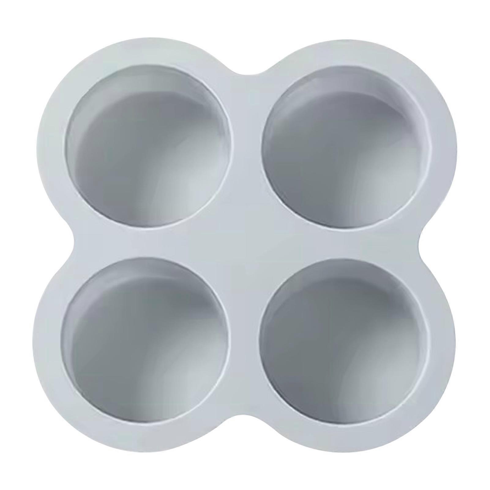 4 Cups Silicone Muffin Pan Reusable Egg Bites Mold Cupcake Pan Baker Tool