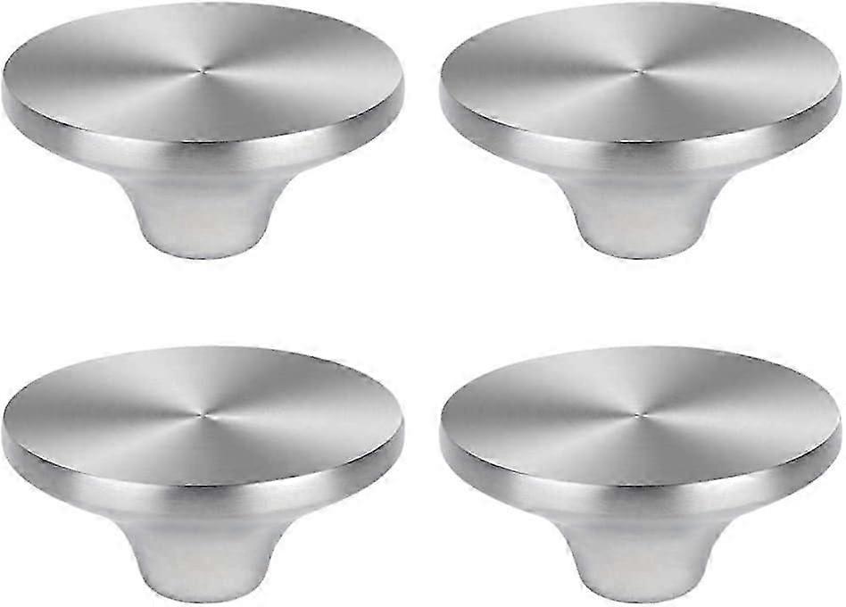 ​4PC Universal Pot Lid Knobs - Stainless Steel Kitchen Cookware Handle Replacement