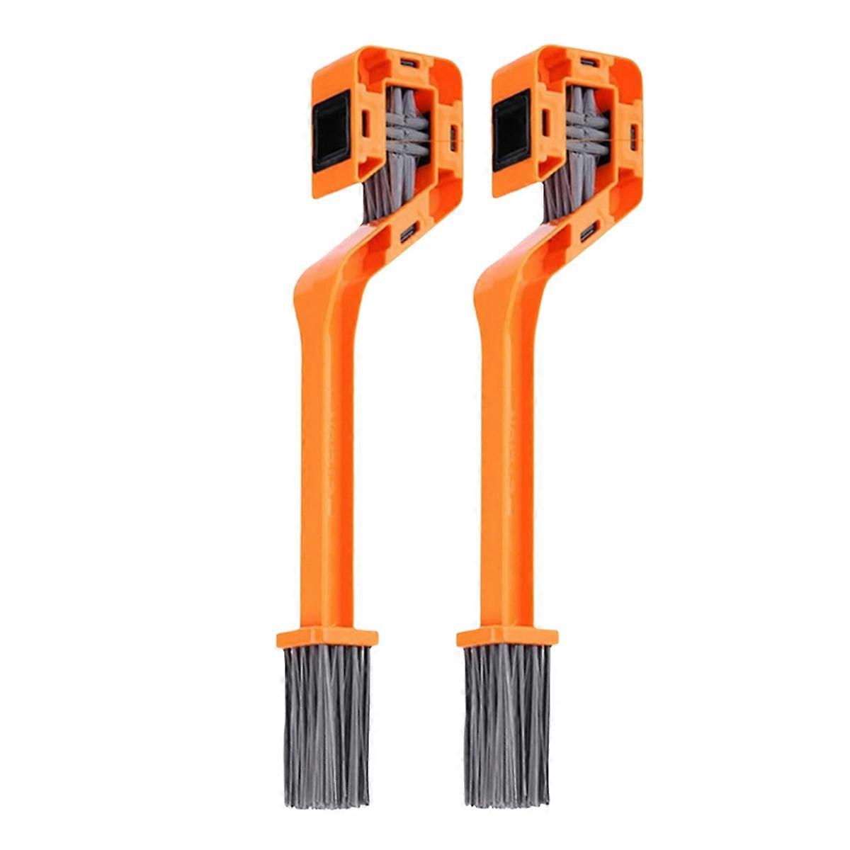 2 Pcs Chain Brush,Chain Cleaning Brushes for Outdoor Dirt Motorcycle,