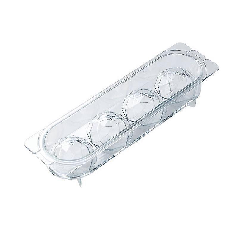 Household Food Grade Transparent Round Ice Cube Mold, Size: Medium