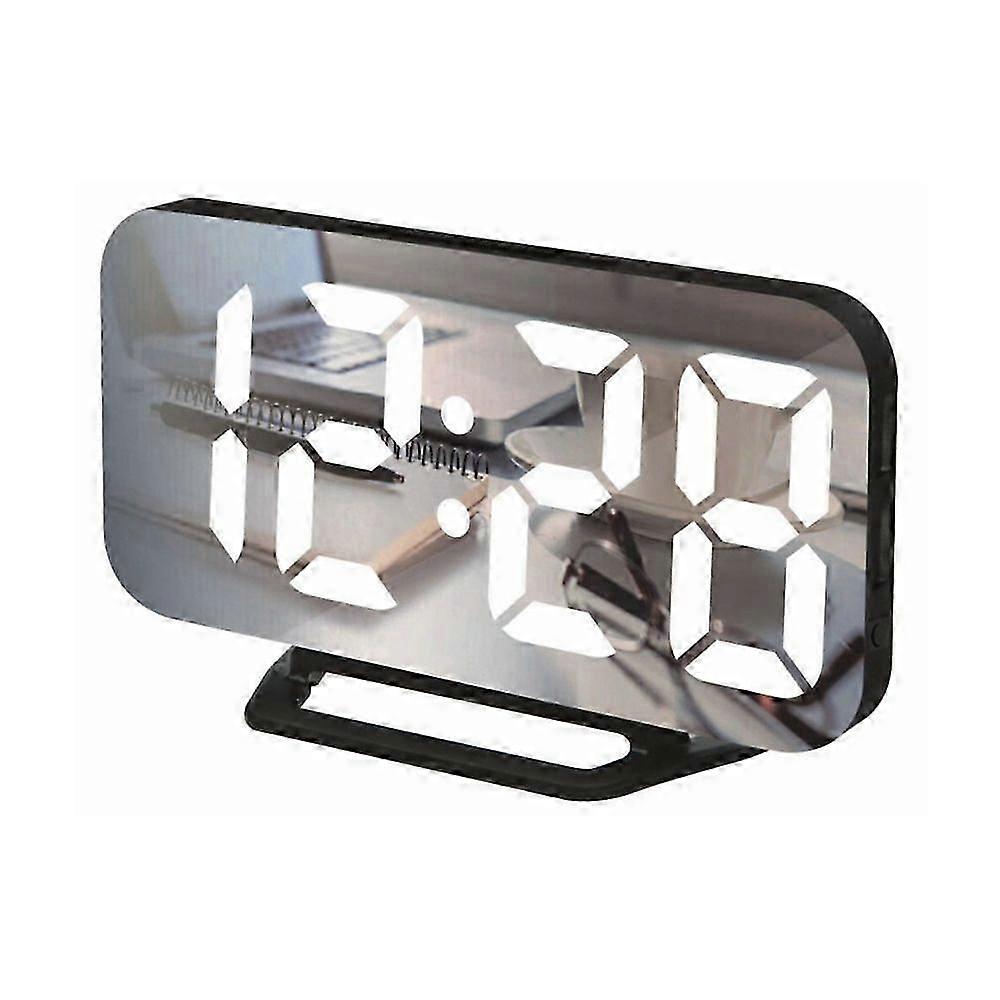 LED Digital Alarm Clock with Mirror Digital Alarm Clock