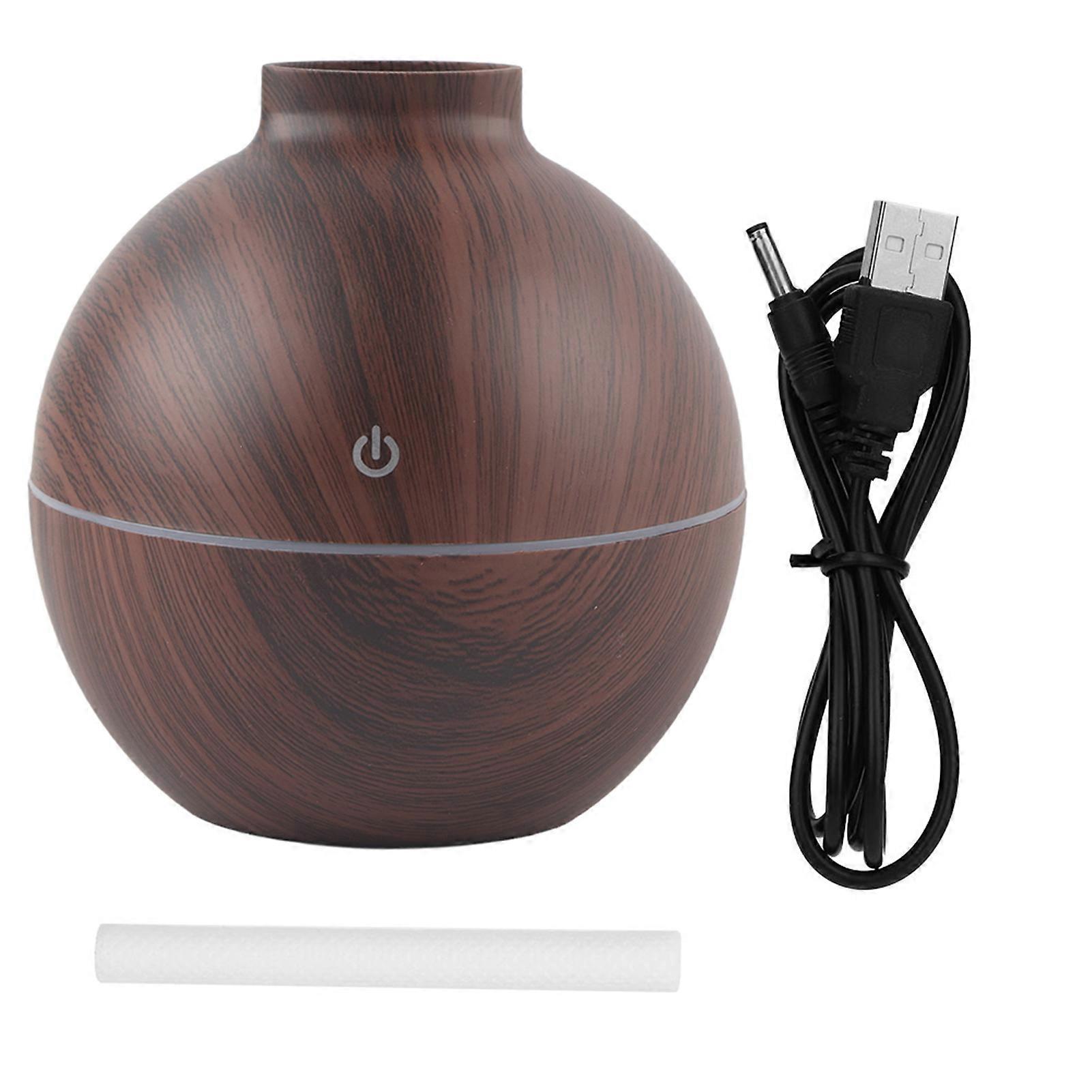 130ml USB LED Mini Essential Oil Diffuser Office Desktop Air Humidifier