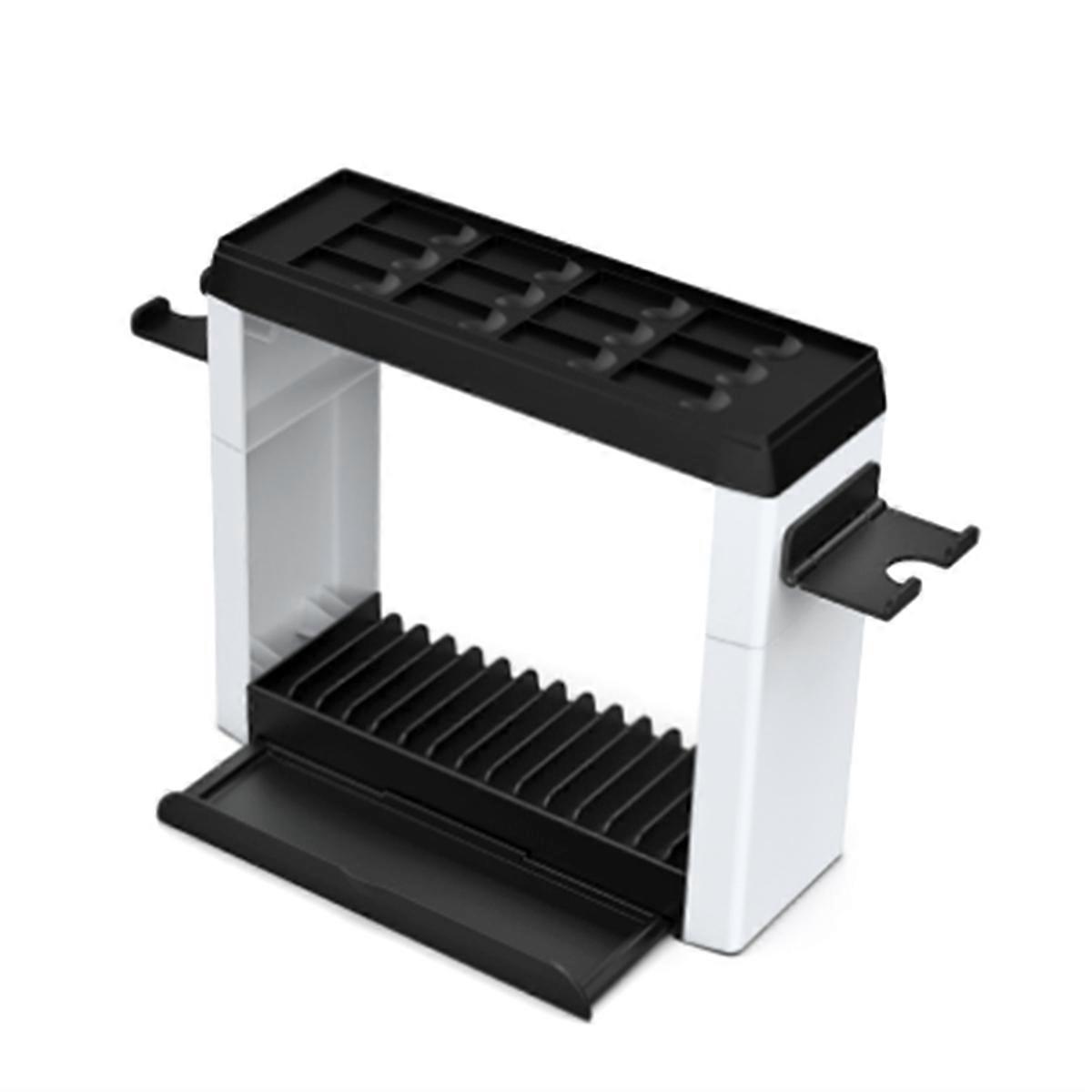 Storage Tower Controller Rack White