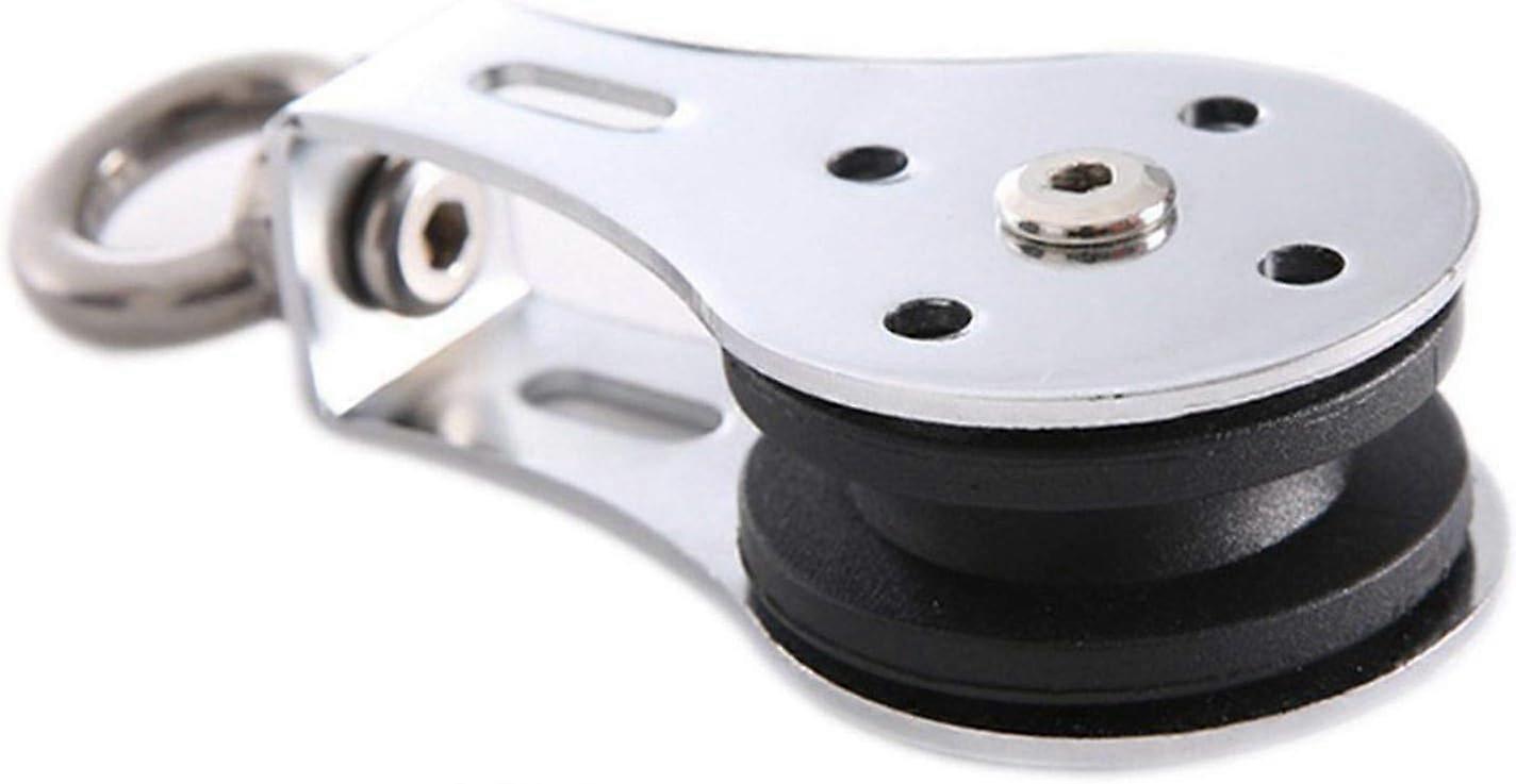 Bloco de polia, único, resistente