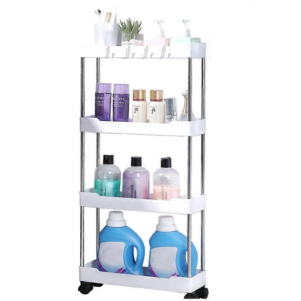 Rolling Storage Cart Multi-Functional for Utility Kitchen Bathroom Bedroom