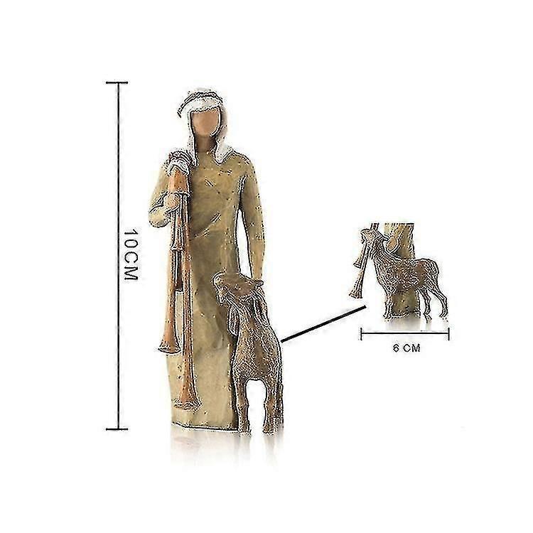 Arbre Nativité S Set Statue Main Ed R