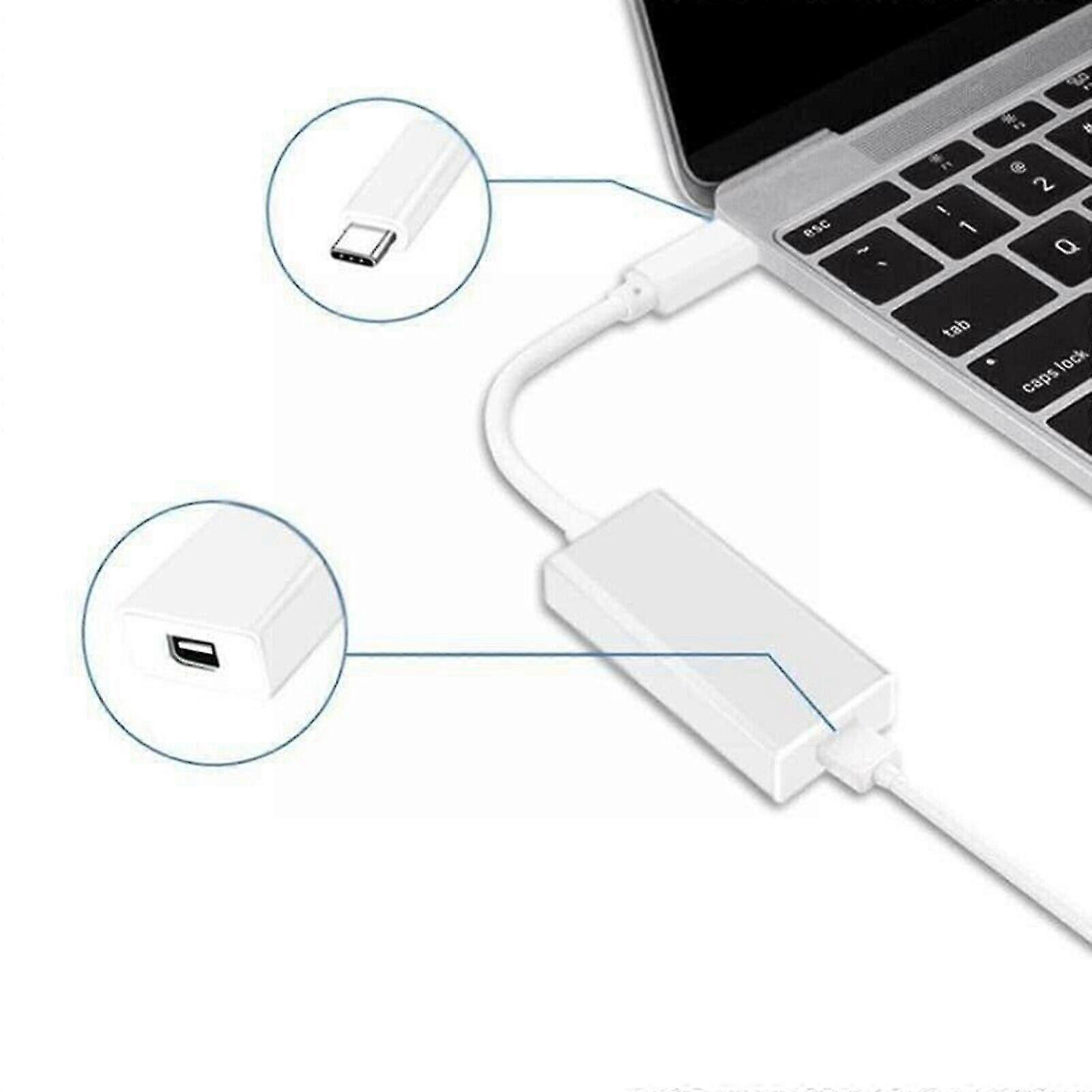 Thunderbolt 3 La Thunderbolt 2 Adaptor Tip C Cablu USB pentru Macbook Air Pro
