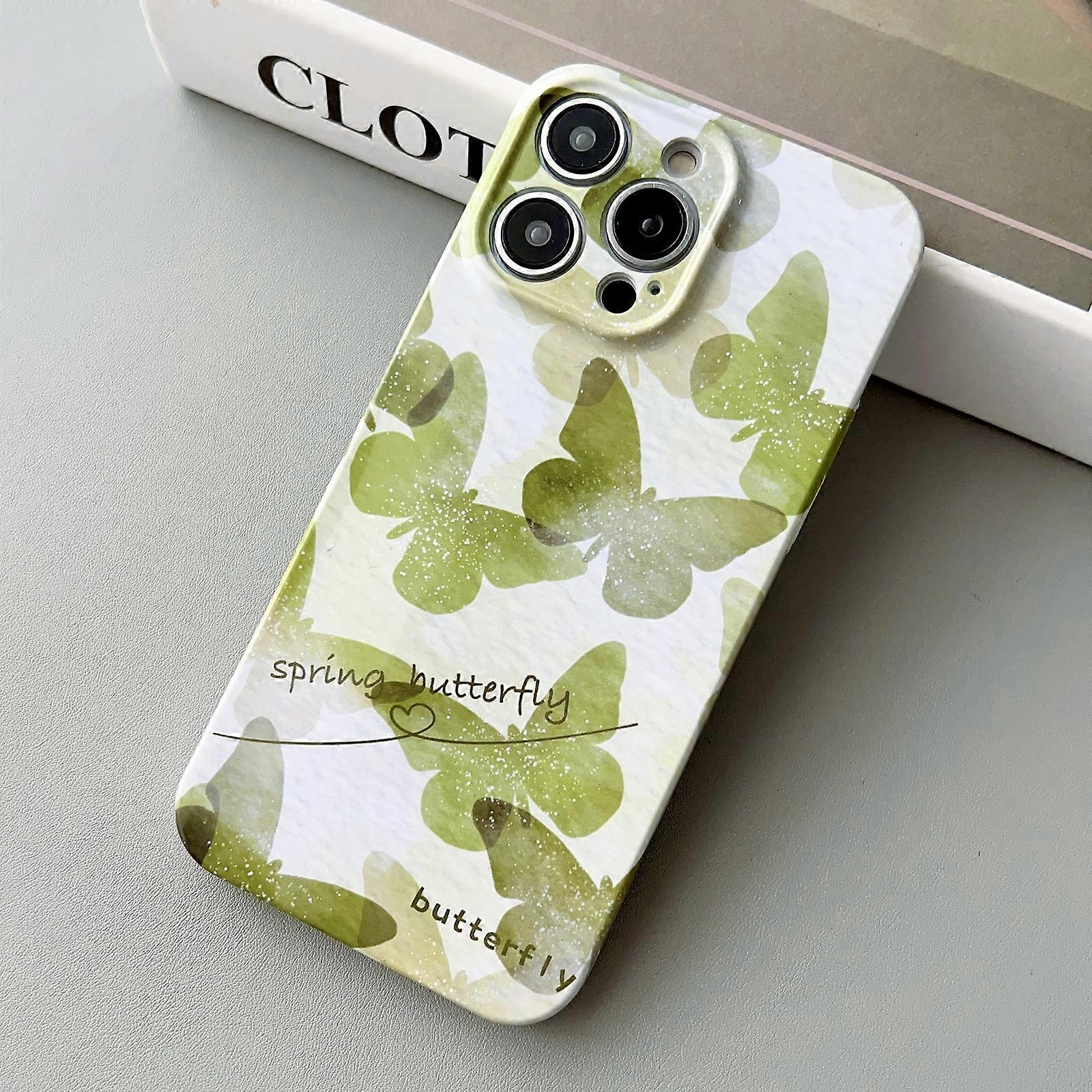For iPhone 13 Pro Precise Hole Glossy PC Phone Case