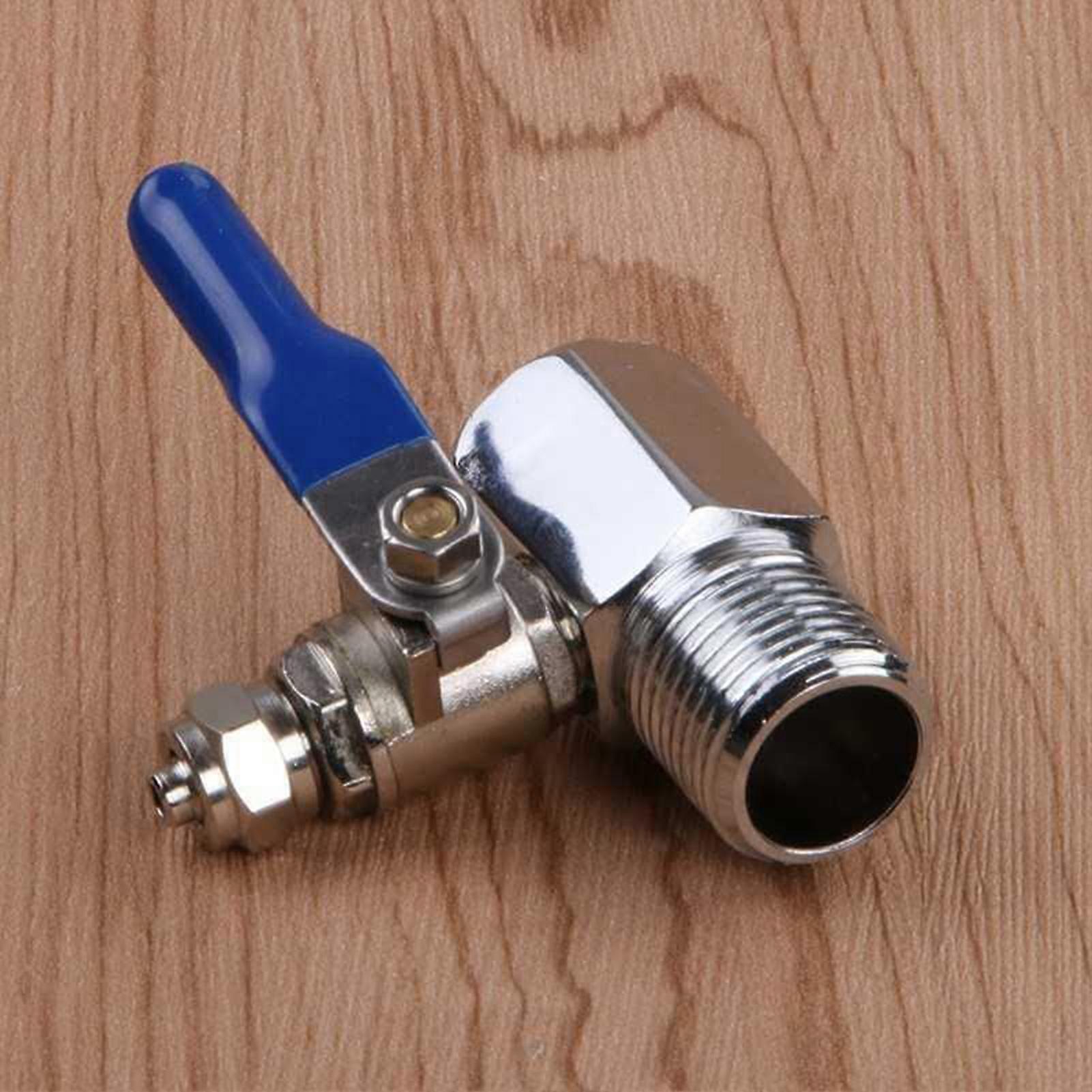 Three-way Ball Valve Switch Solid Brass Construction Bathroom Accessories for Home Kitchen Bathroom