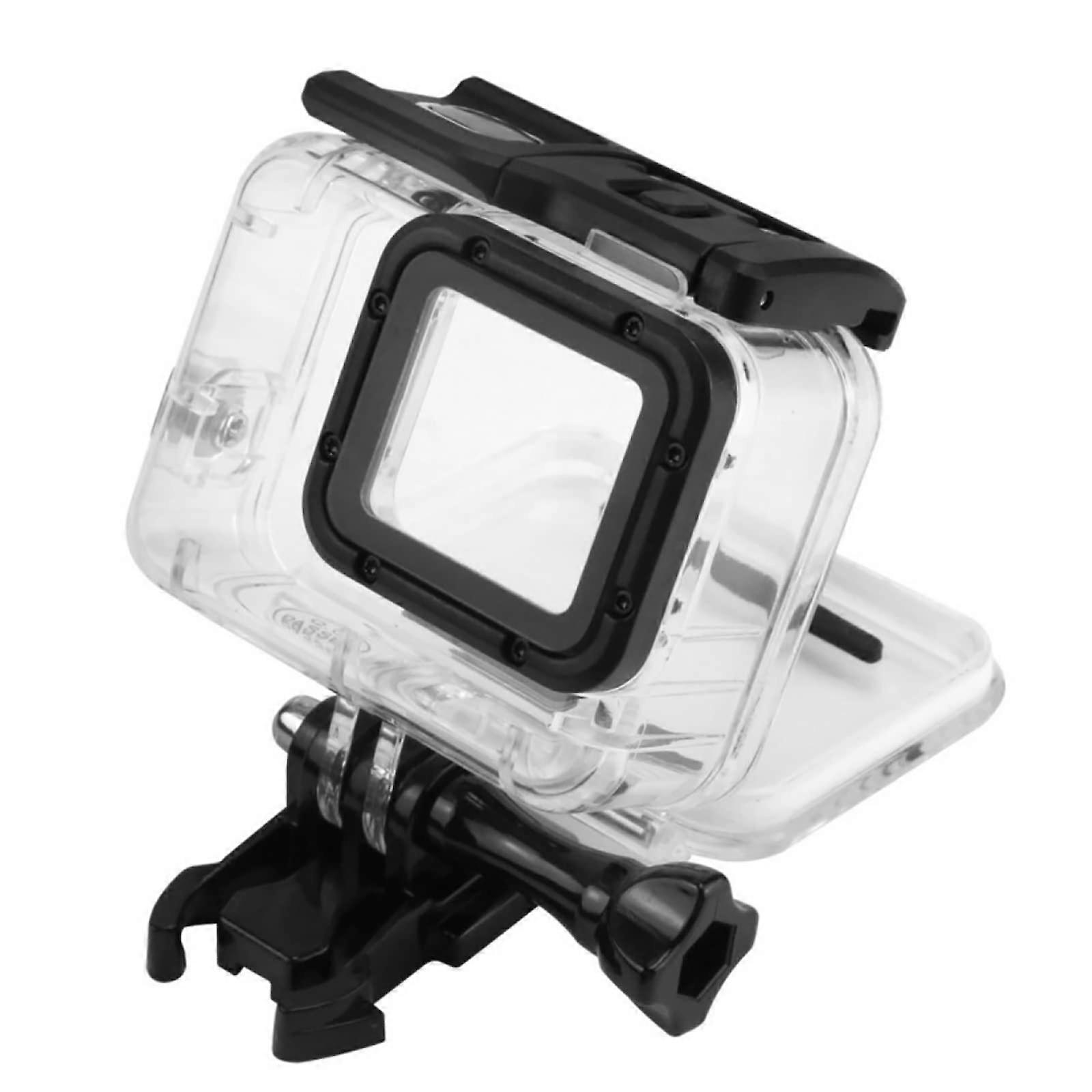 Underwater Diving Waterproof Action Camera Housing Case for GoPro Hero7 with Touch Back Cover, Durable Material, and Secure Fit