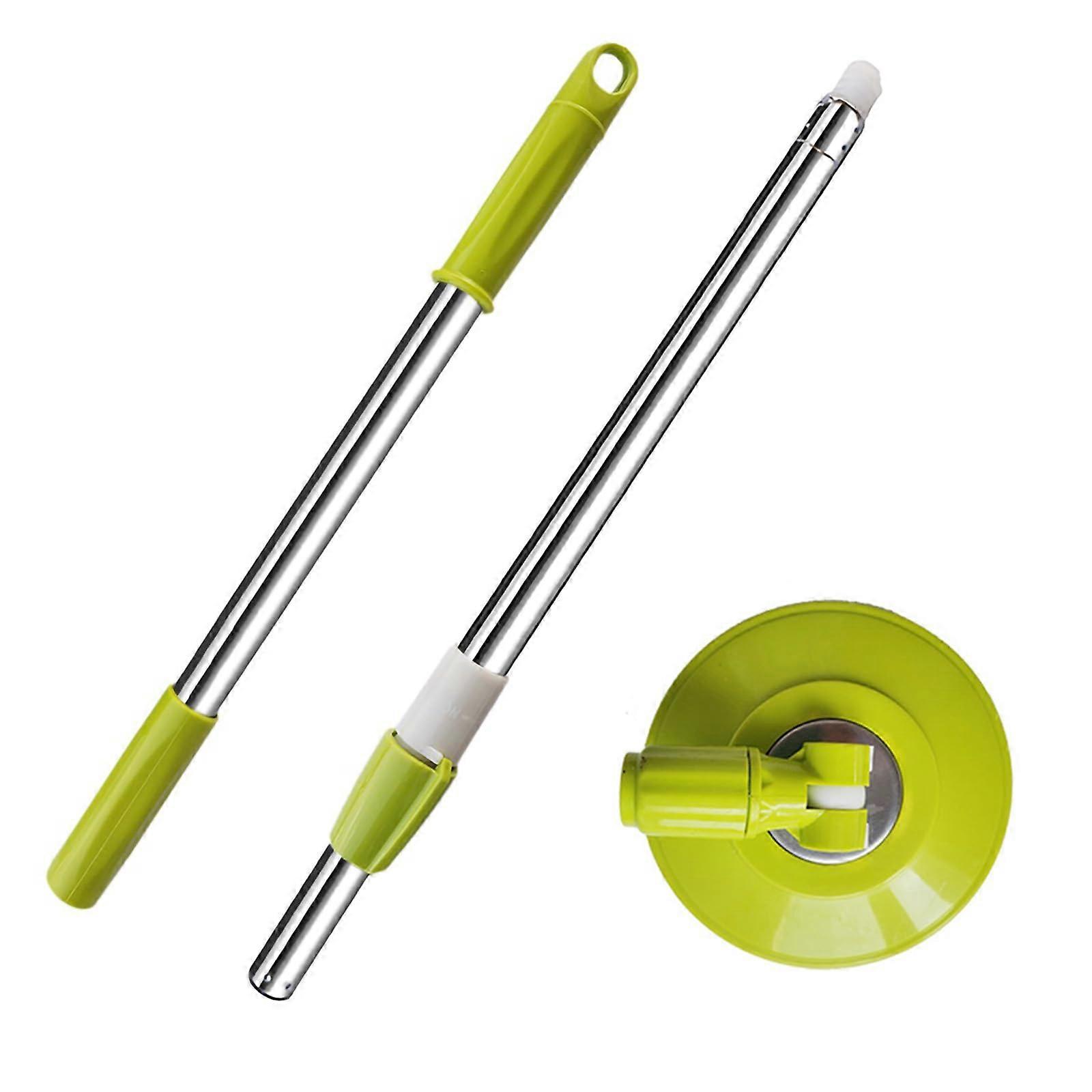 Spin Mop Replacement Mop Handle, 49inch 360 Degrees Rotating Telescopic Mop Stick