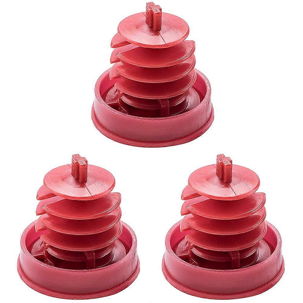 3Pcs Hydraulic Power Steering Pump Reservoir Cap Plug for 