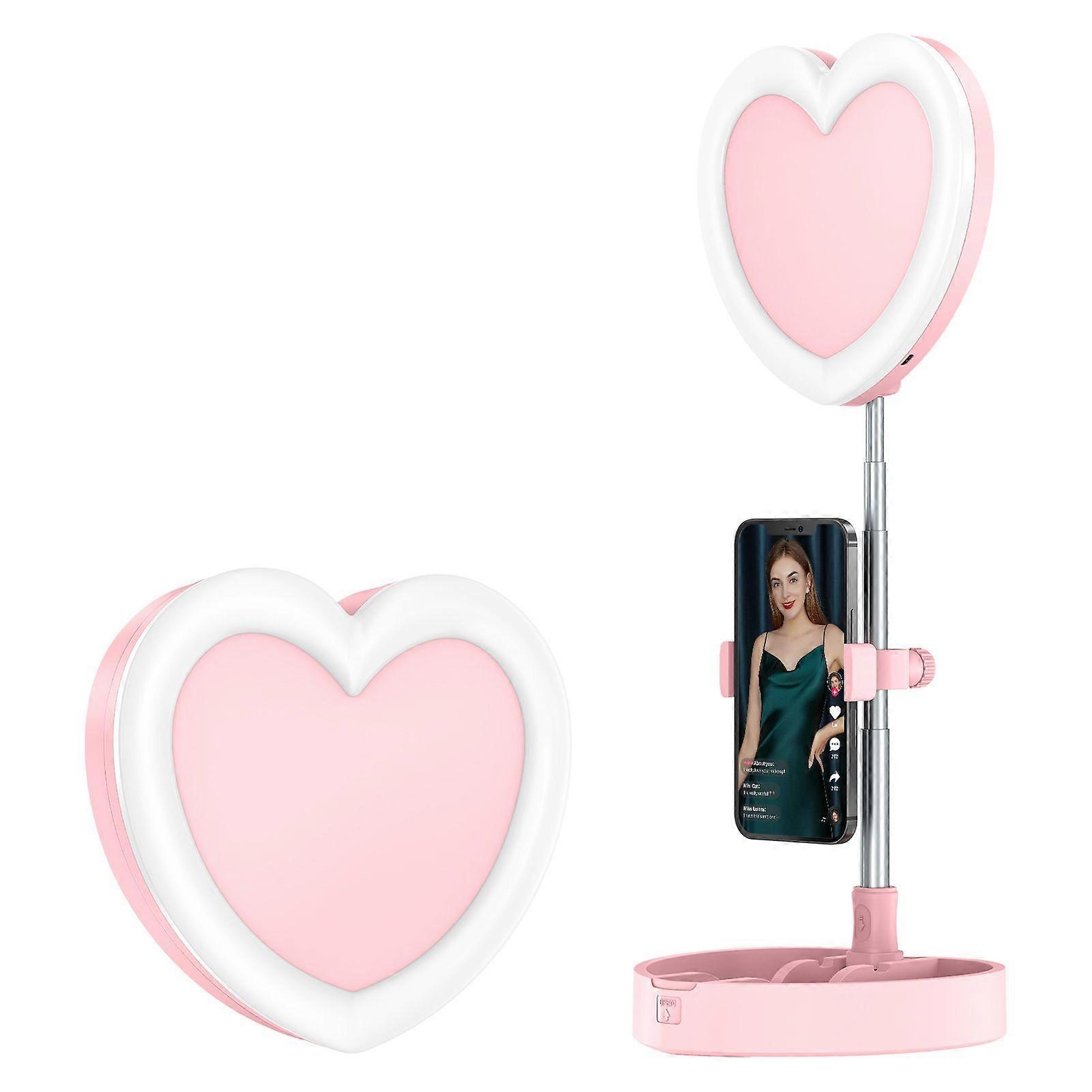 Selfie Heart Type Light, Led Light  Heart Type Light Charging Fill Light
