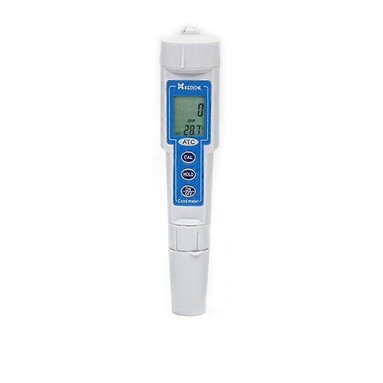 Kedida CT3030 Leitfähigkeits- + Temperaturmessgerät Tragbarer LCD-Digital-Wassertest-Messstift