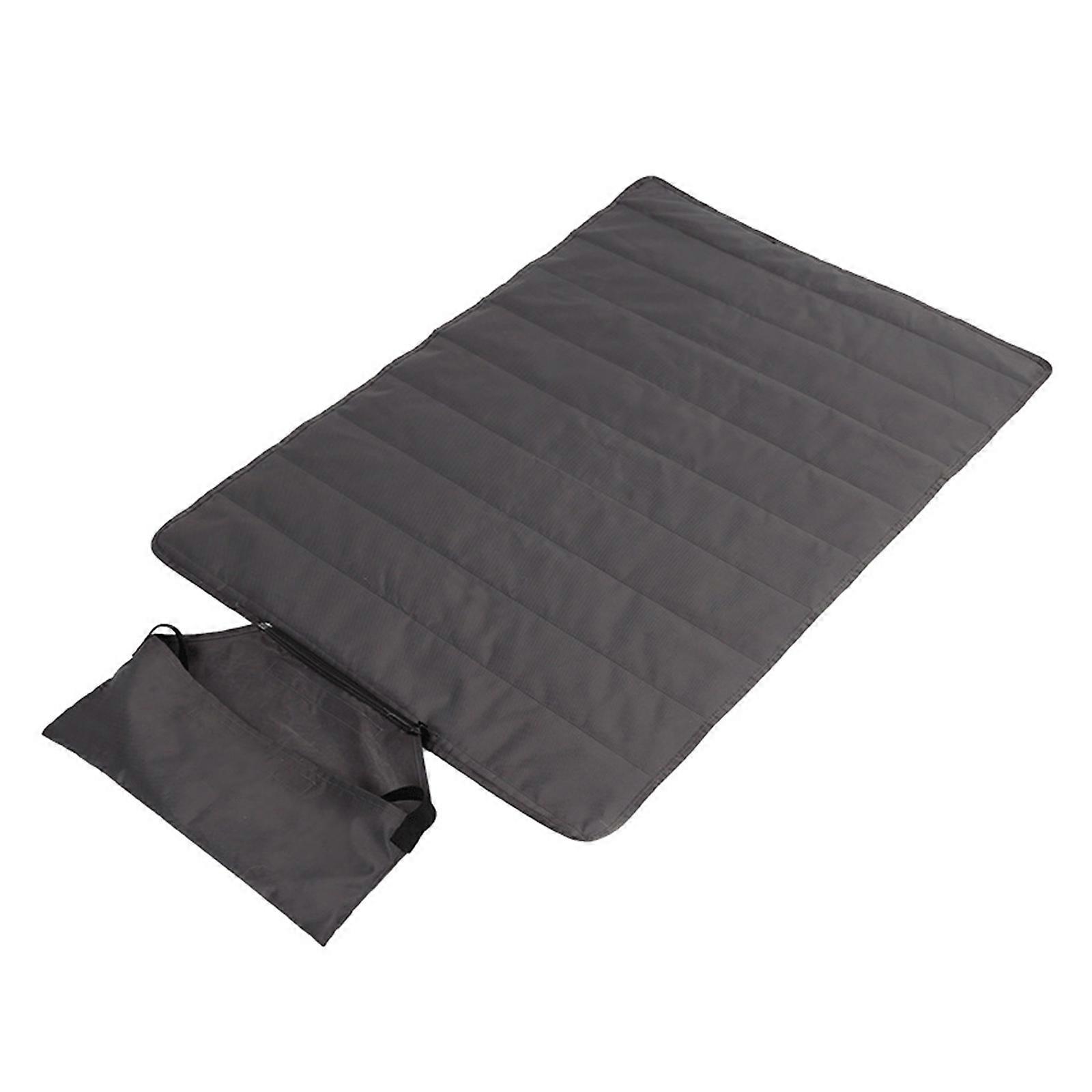 Pet Mattress Soft Blanketed Mat for Home Camp Use Elegant Rectangular Bed Waterproof Bed for Puppy