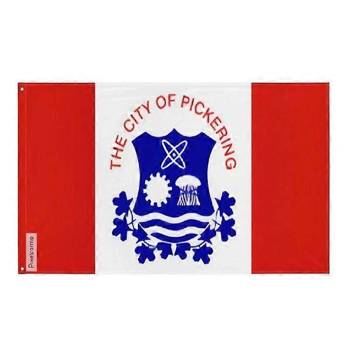 Flag - Pickering - 64 x 96 cm - Polyester - Double-sided print - Iron eyelets