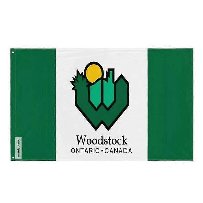 Woodstock Flag – 128 x 192 cm – Durable Polyester – 2 Metal Eyelets – Indoor / Outdoor Use – Pixelforma