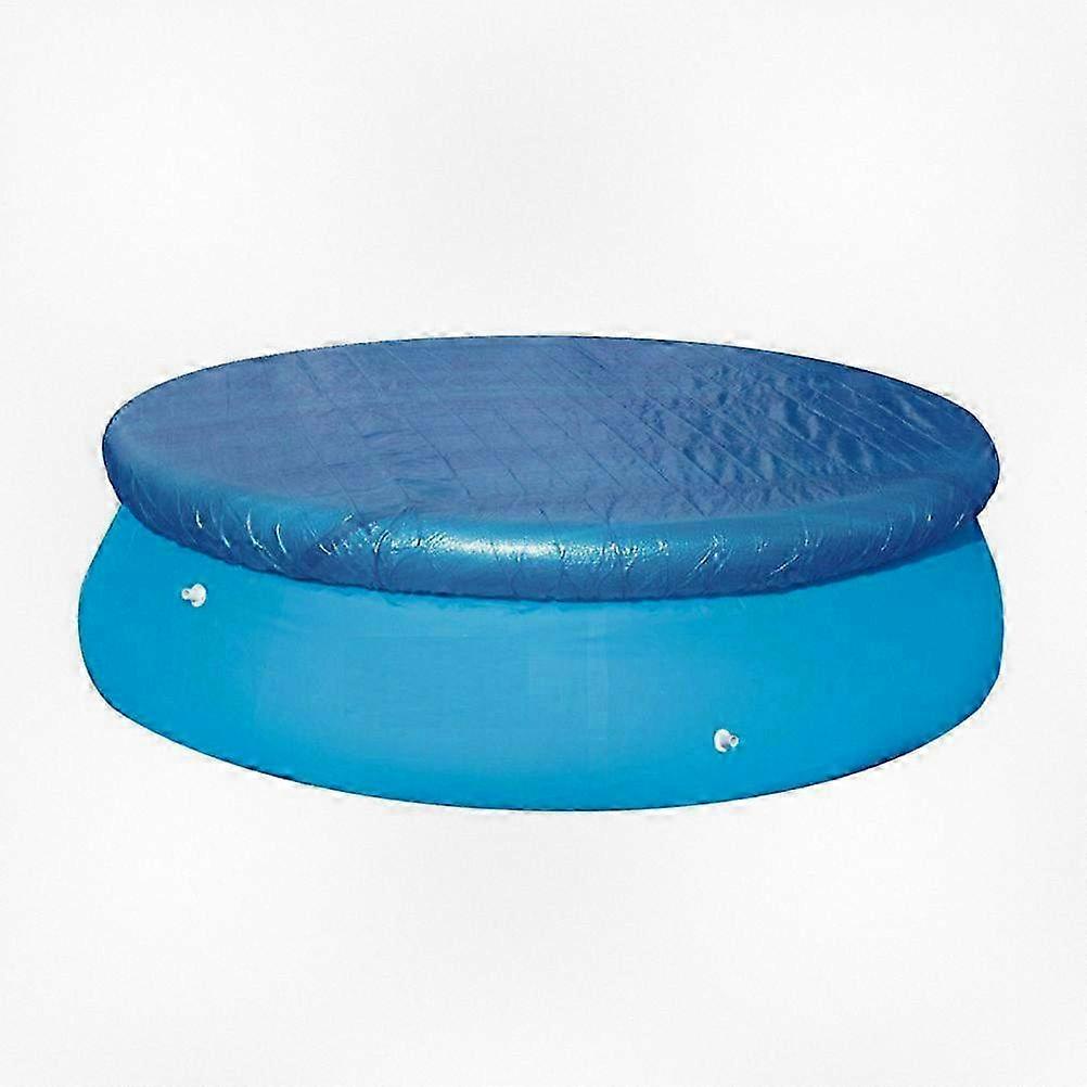 Runde Easy Set Poolabdeckung mit einem Durchmesser von 10 Fuß für gerahmte aufblasbare Schwimmbäder und Quick Set Pools