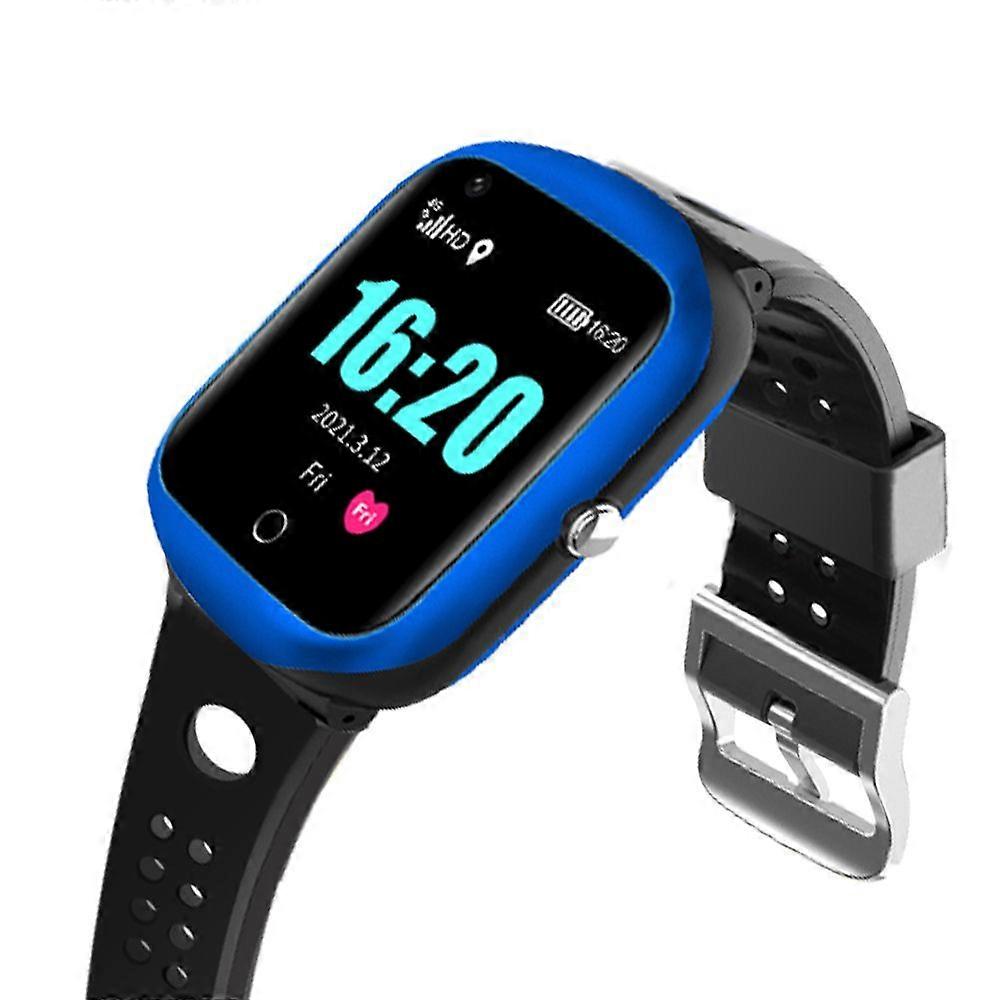 GPS 4G Wifi Video Waterproof Bracelet Watch FA66 Blue