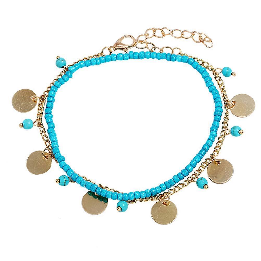 Delicate jewelry for women, anklet designed for and charm