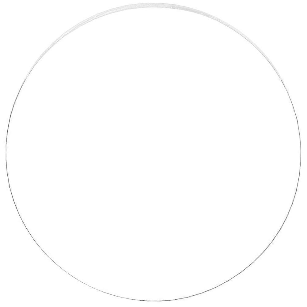 Creative Crafting Solution, Round Acrylic Panels with Enhanced Visibility