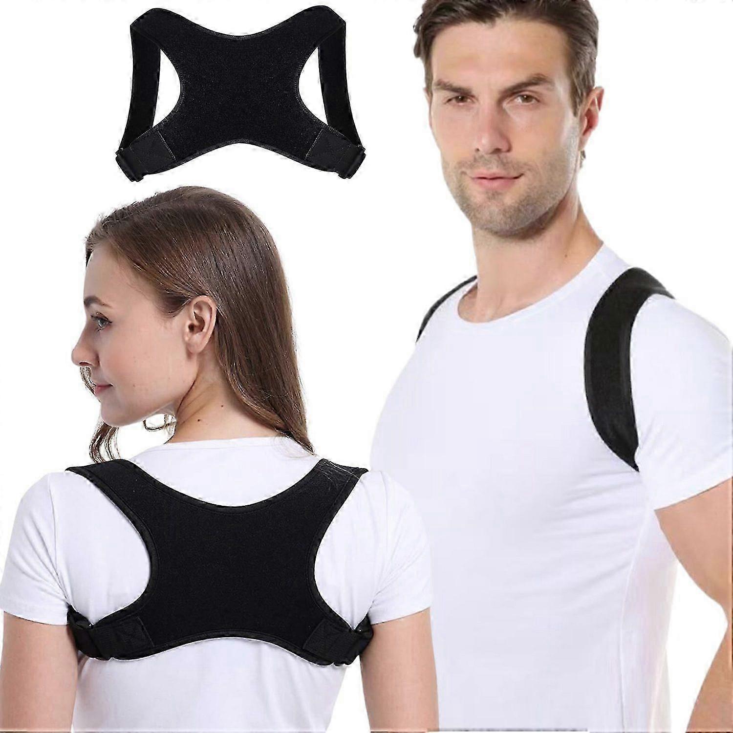 Adjustable back support for posture correction, Healthy back care, spine alignment, ergonomic design