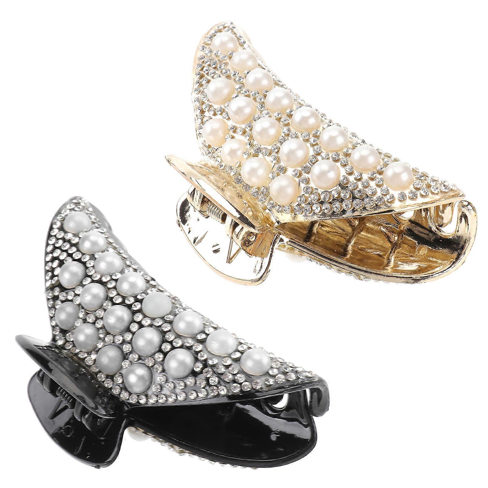 Practical Hairpins for Thick Hair, Stylish Claw Clips with Strong Hold