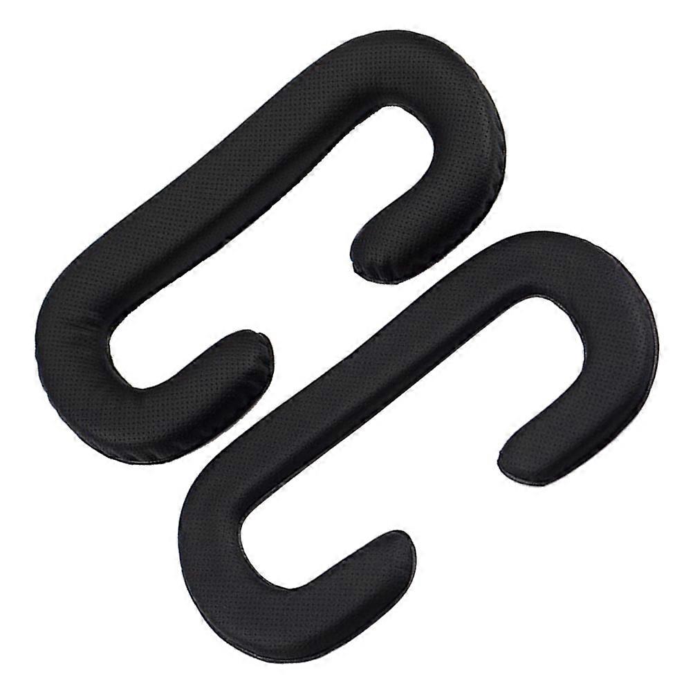 Vr Sponge Cushion for Comfortable Use 2Pcs Black Replacement Pads