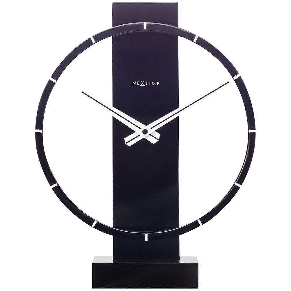 NeXtime - 5226ZW - Wall Clock - 34x27cm - black - Carl