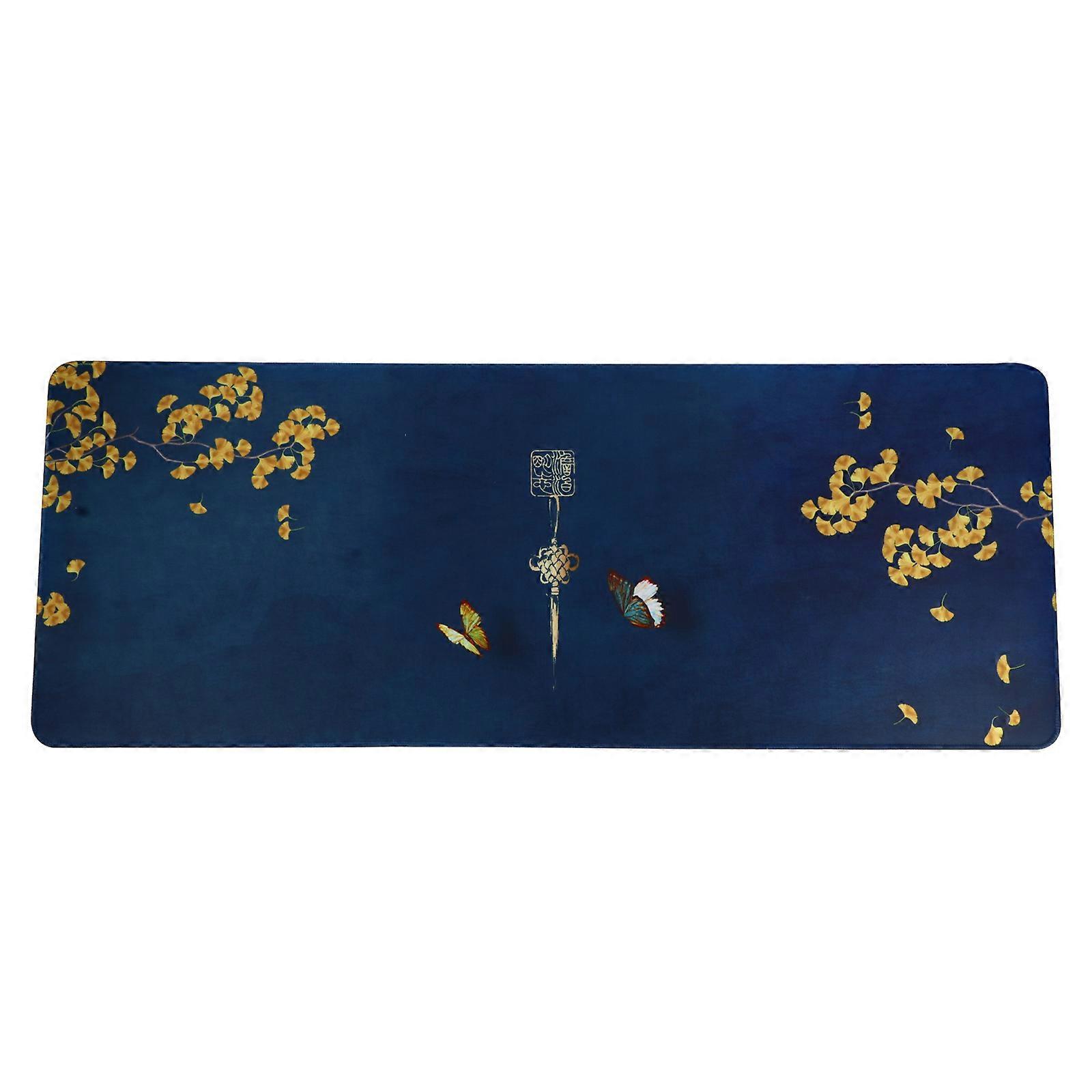 Large Mousepad For Desk Elastic Rectangle Gaming Mat Rubber Natural Office 1Pcs