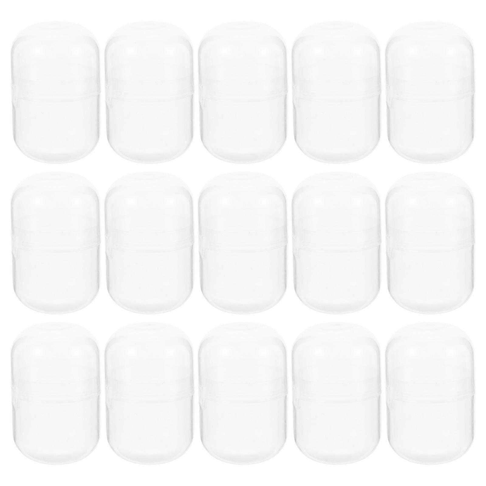 Vending Machine Candy present Container Fillable Toy Storage Transparent 47*31MM 50Set