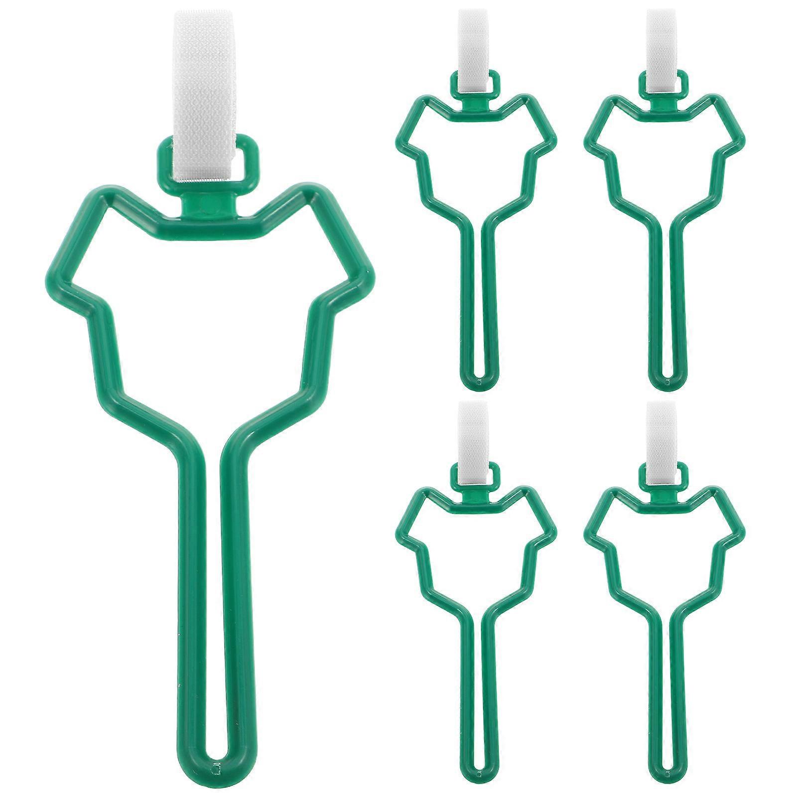 5 Pack Telescopic Poop Bags Dispenser with Fastener Clip for Leash Walking – Versatile Waste Management Solution for Pet Owners