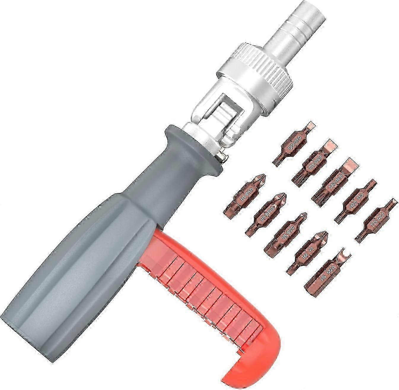 20 in 1 Ratcheting Screwdriver Set, Magnetic and Adjustable Angle Portable and Durable 20 Double-Headed Drills Multitool Bolt Driver