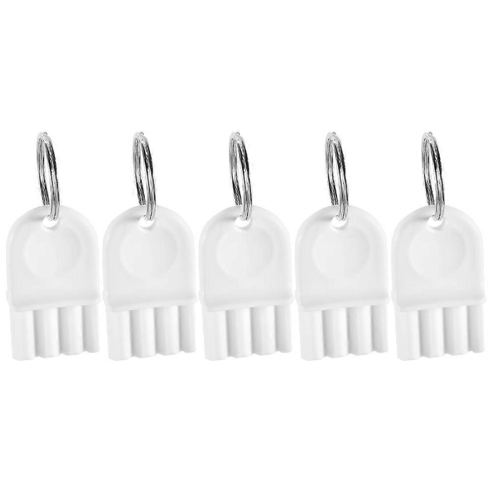Replacement Tissue Dispenser Key Set Universal Compatibility Convenient For Management 2.50X2.50X0.20cm 1Set