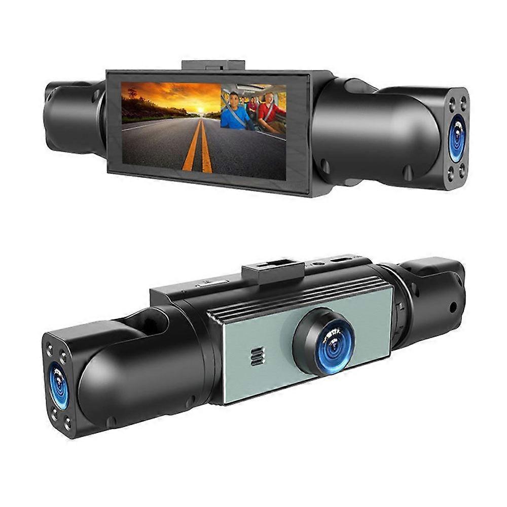 4 Lens Dash Cam 1080P HD Car DVR Video Recorder Multi Channel Front / Rear / Side View for Vehicle Security