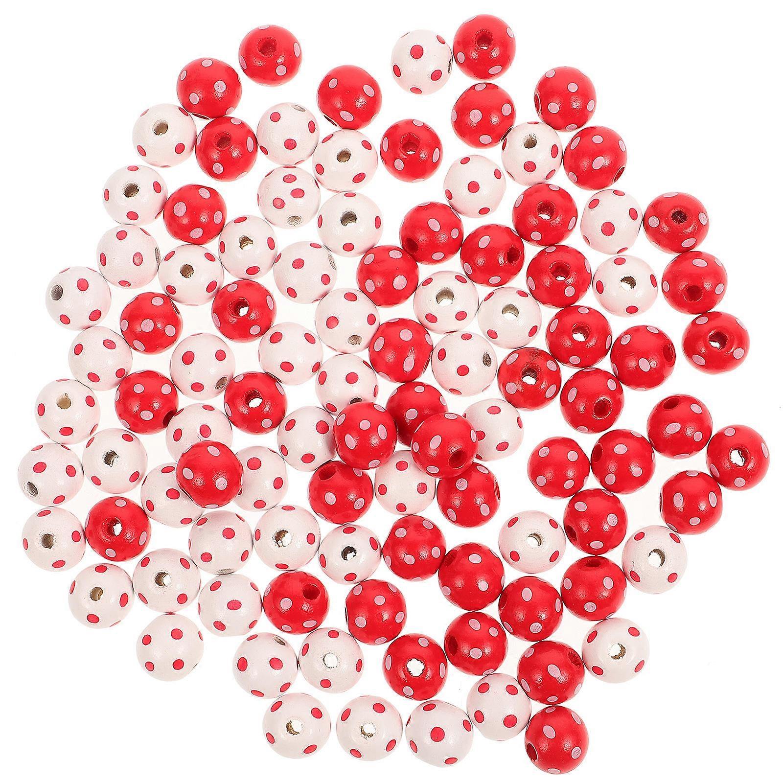 DIY Craft Beads with Pattern Assorted Colors for Family Fun and Smooth Surface