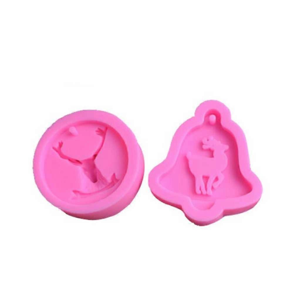 Non Stick Durable Silicone Moulds Elk Head Shaped For Soap Making Diy Crafts Craft Enthusiasts 1Set