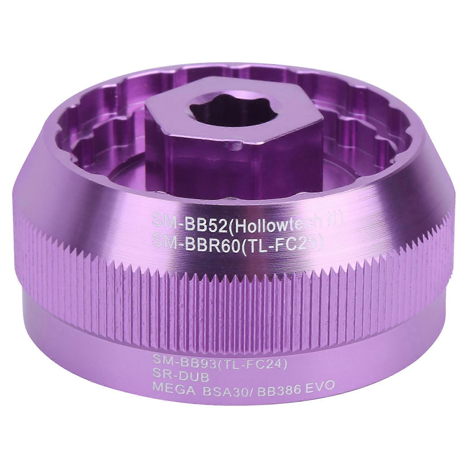 ZTTO 5 in 1 Bottom Bracket Tool for BB9000 BBR60 BSA30 FSA386 BBT2purple