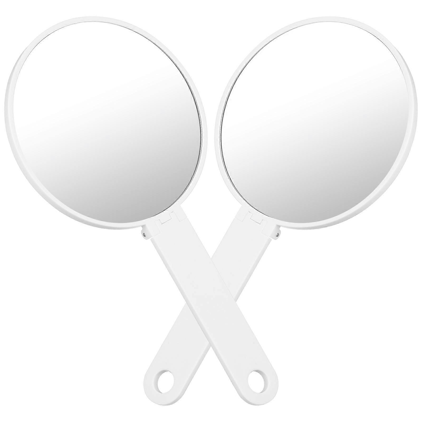 Foldable Cosmetic Mirror Handheld Mirror High-definition Reflection Cosmetic Use 1Pack