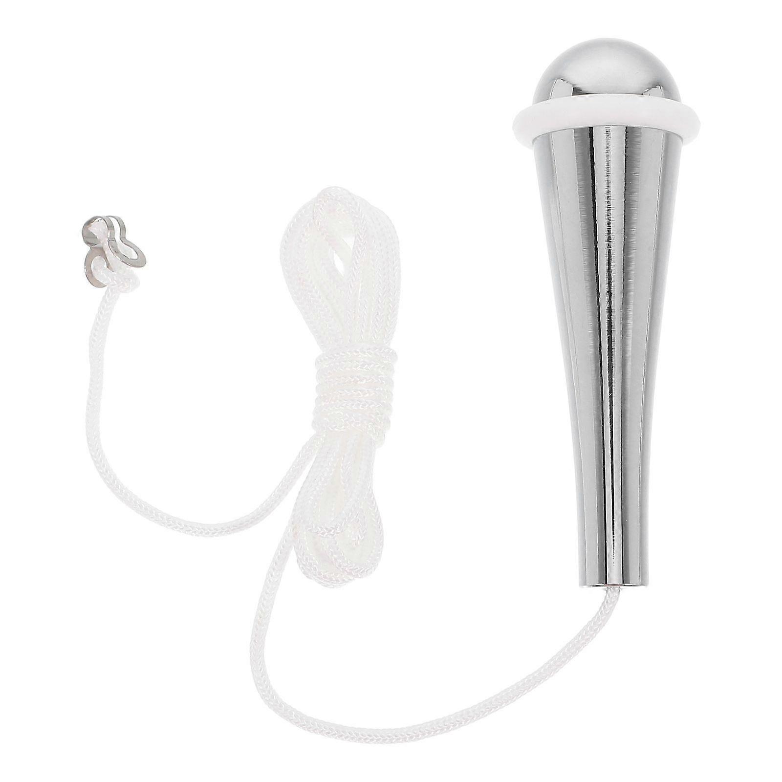 2pcs Ceiling Fan Pull Chain Ornaments: Extension Cord With Decorative Microphone - Hanging Light Pull String Set For Lamp Chain