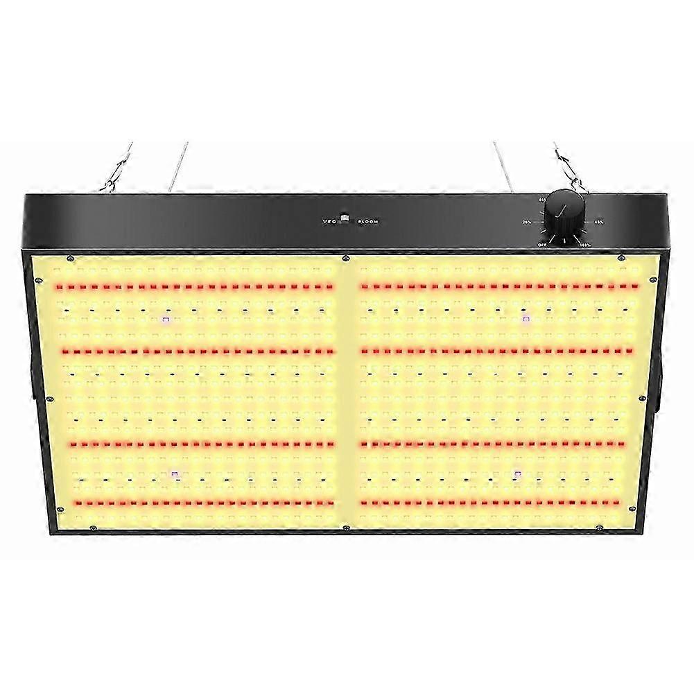300W PB3000 LED Grow Light Full Spectrum with Dimmable Silent Fan