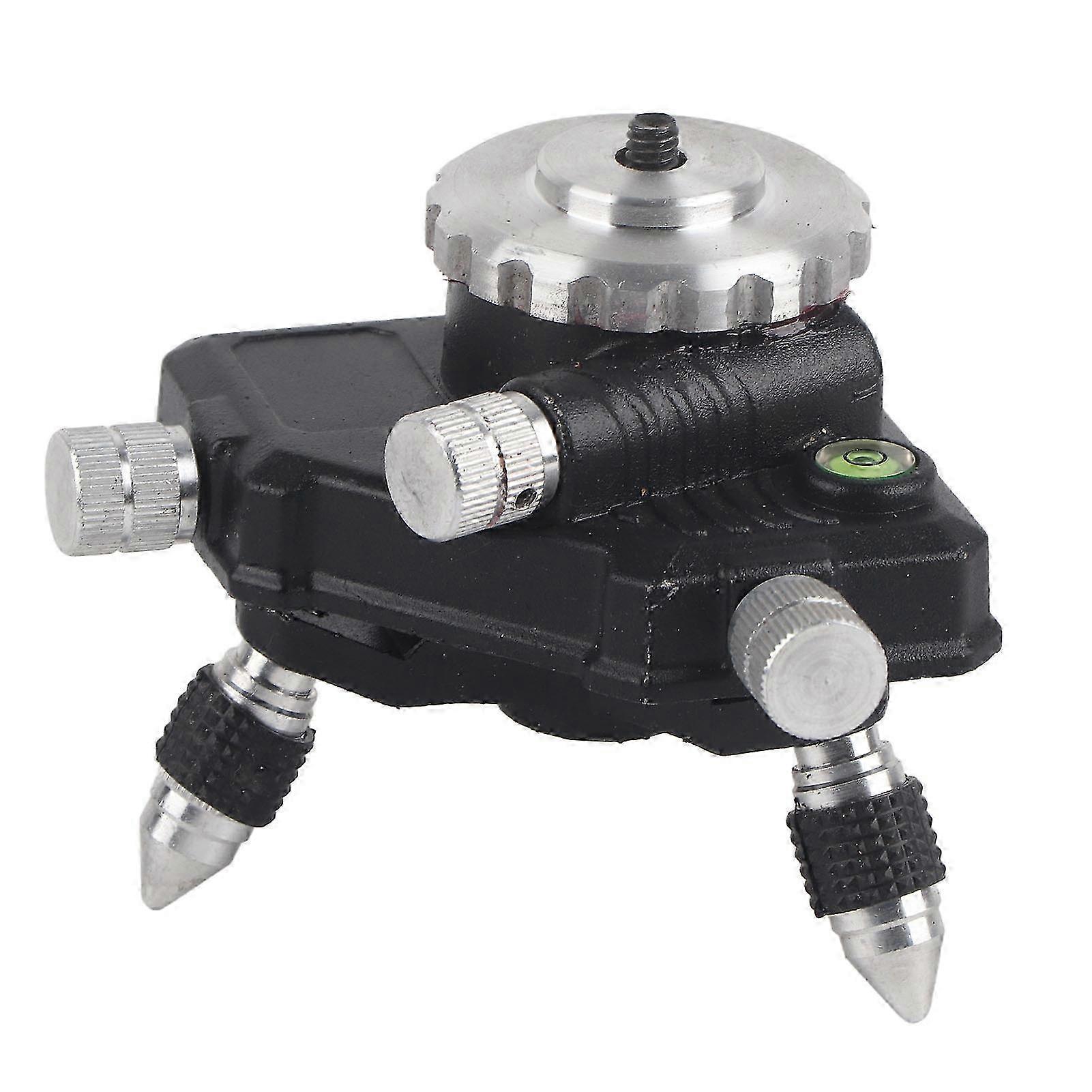360 Degree Standard Aluminum Alloy Tripod Stand Bracket with 1/4 Thread for Compatible Laser Level