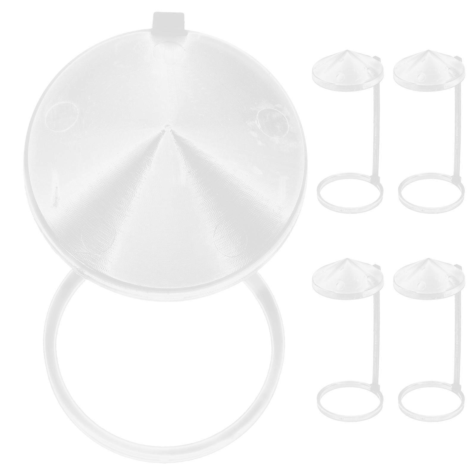 5pcs Portable Plastic Humidifier Splash Guard Brackets, Easy Install Covers for Indoor Waterfall Humidifiers to Prevent Water Splashing in Home and